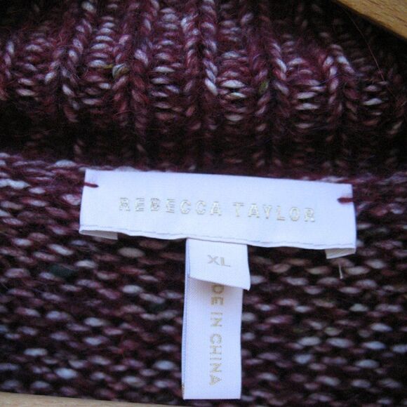 NWOT Rebecca Taylor Wool Angora Blend Sweater - Picture 10 of 11